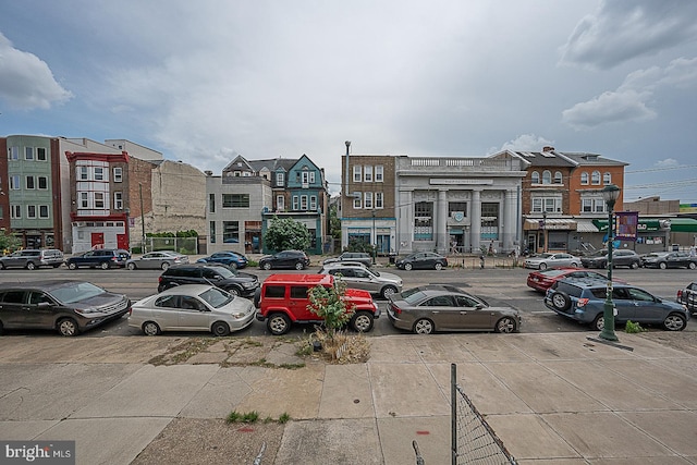 view of vehicle parking