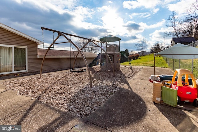 view of playground