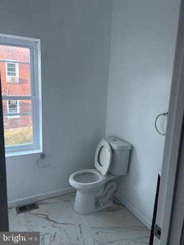 bathroom with toilet