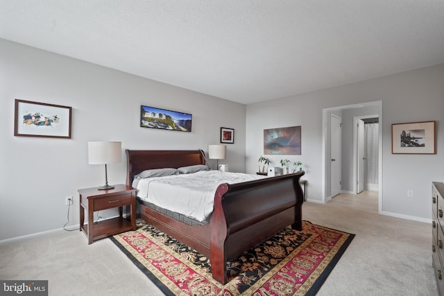 3701 S George Mason Dr Unit 1005N, Falls Church, VA 22041 - bedroom with baseboards and light colored carpet
