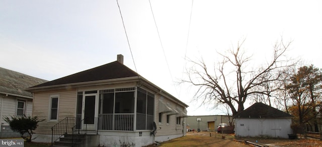 view of back of house