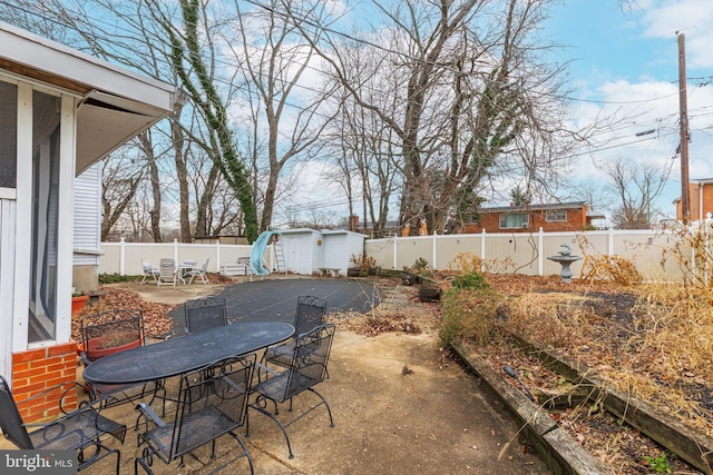 view of patio