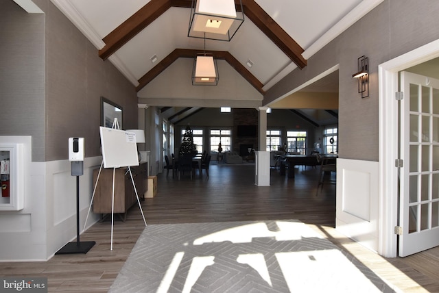 view of community lobby