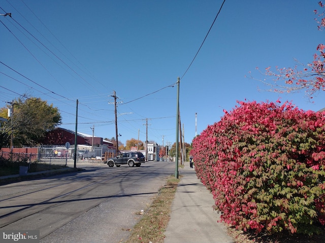 view of street