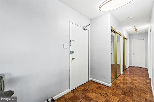 1830 Columbia Pike Unit 410, Arlington, VA 22204 - hall with baseboards