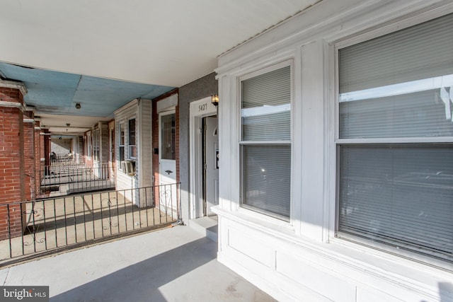 view of patio / terrace featuring a porch