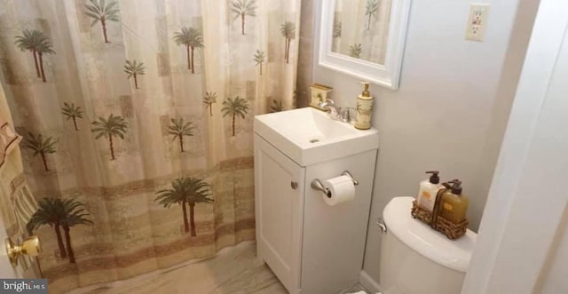 1830 Columbia Pike Unit 115, Arlington, VA 22204 - bathroom featuring vanity and toilet
