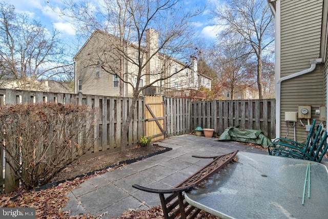 view of patio / terrace