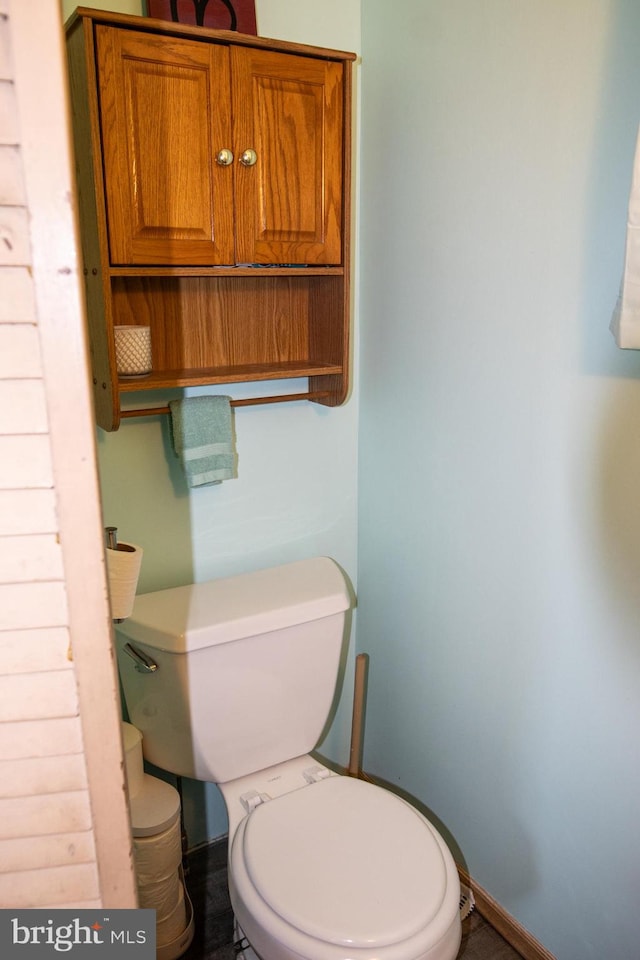 bathroom with toilet