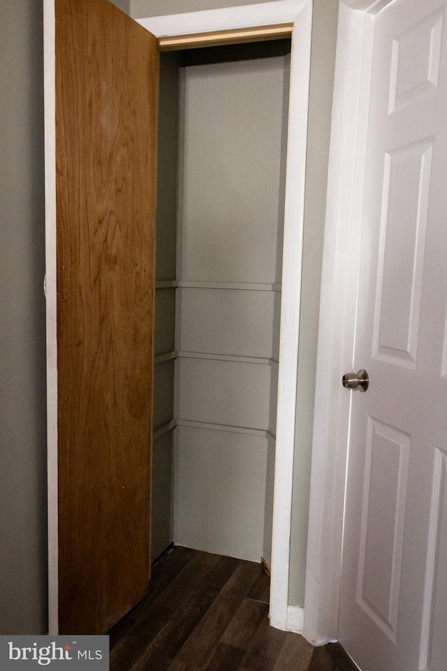 view of closet