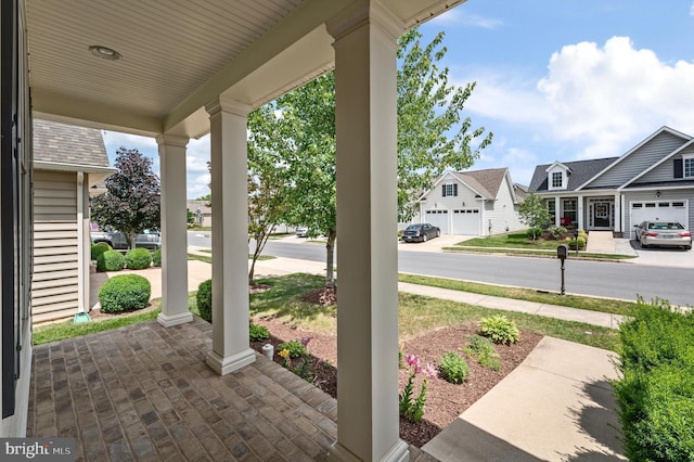 101 Forget Me Not Dr, White Post, VA 22663 - covered porch with a residential view