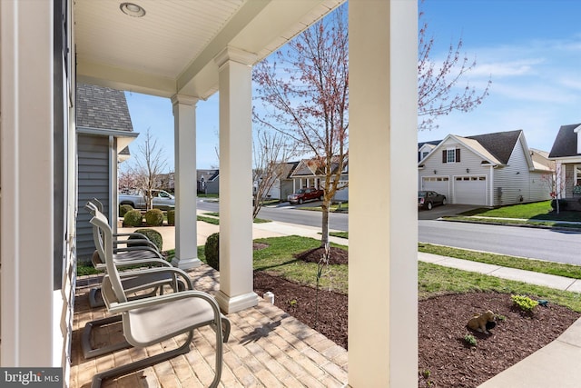101 Forget Me Not Dr, White Post, VA 22663 - covered porch featuring a residential view