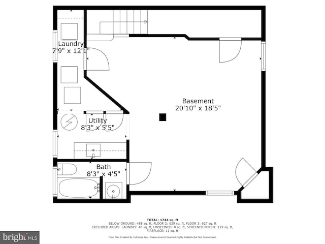 841 E Belvedere Ave E, Baltimore, MD 21212 - property floor plan
