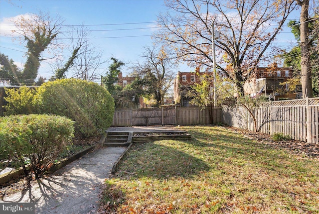 841 E Belvedere Ave E, Baltimore, MD 21212 - view of yard