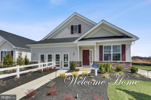 view of front of property with french doors