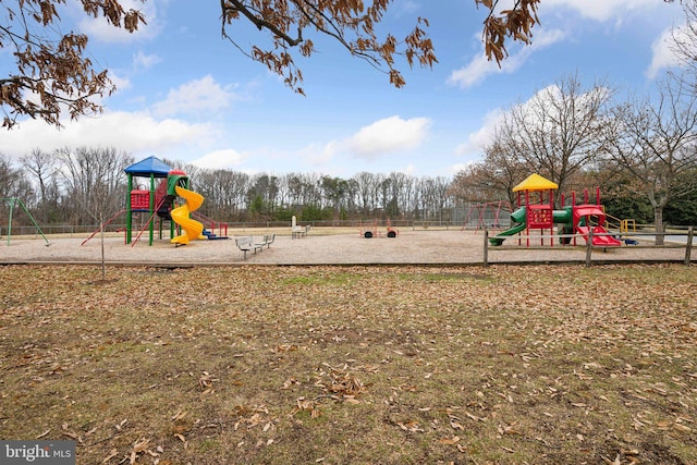 view of playground