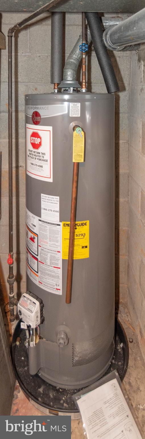 utilities with gas water heater