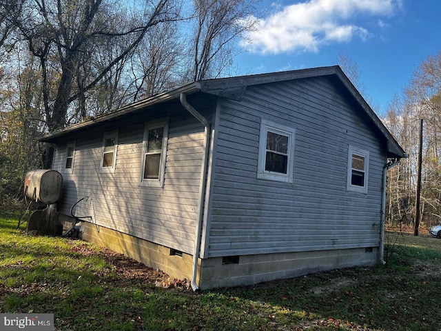 view of side of home