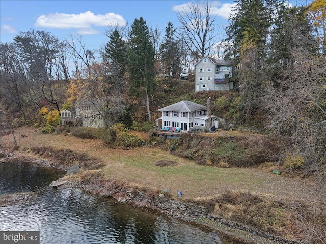 5449 Depues Rd, Bangor, PA 18013 - view of yard featuring a water view