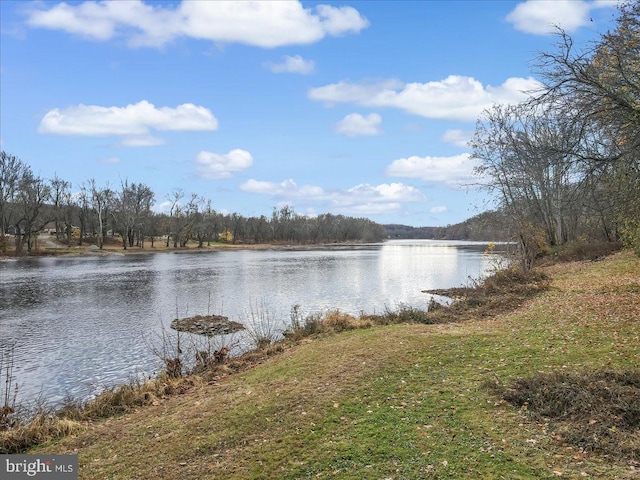 5449 Depues Rd, Bangor, PA 18013 - water view featuring a heavily wooded area