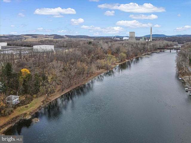 property view of water