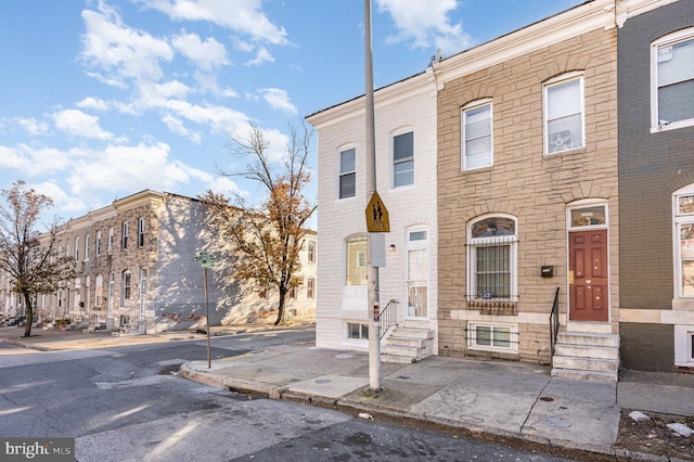 view of townhome / multi-family property