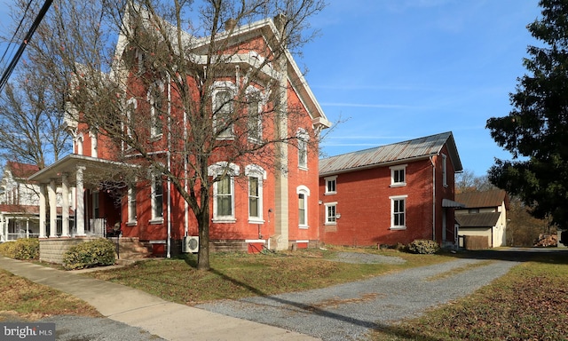 view of side of property