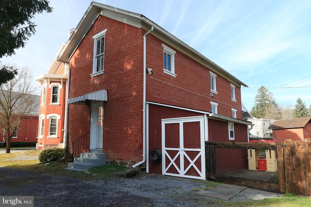 view of back of house