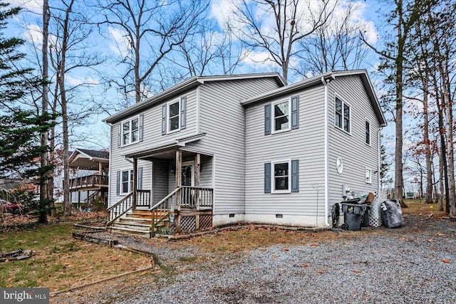 view of front of house