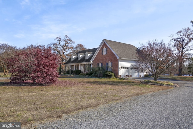 view of home's exterior with a lawn