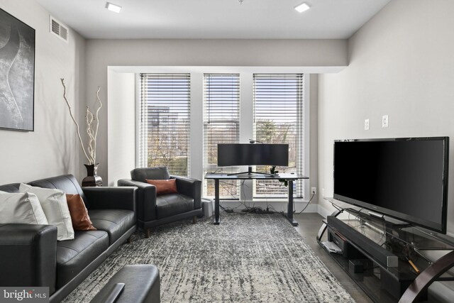 1028 Bladensburg Rd NE Unit 38, Washington, DC 20002 - living area with wood finished floors