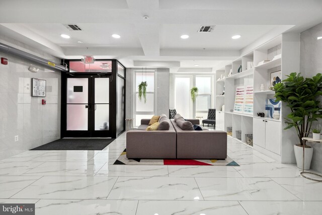 1028 Bladensburg Rd NE Unit 38, Washington, DC 20002 - building lobby with recessed lighting