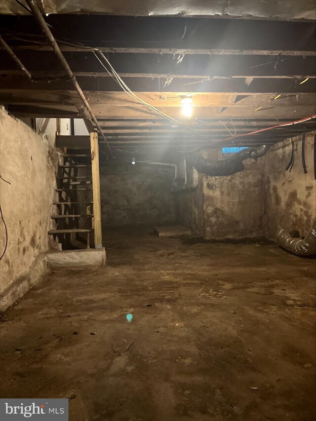 5131 Harlan St, Philadelphia, PA 19131 - view of unfinished basement