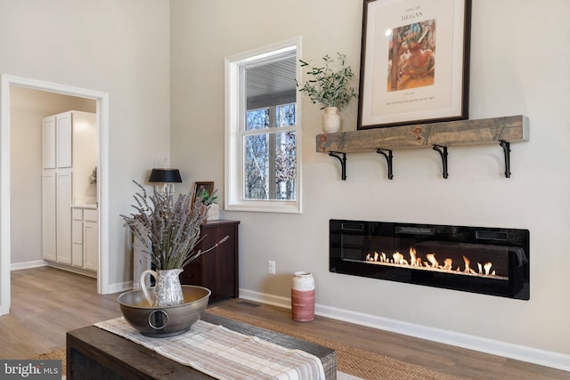 room details featuring hardwood / wood-style floors