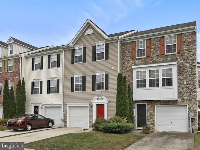 view of townhome / multi-family property