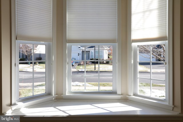 doorway to outside with a healthy amount of sunlight