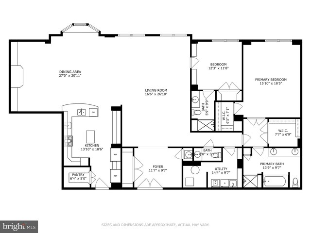 7902 Brynmor Ct Unit 201, Pikesville, MD 21208 - room layout