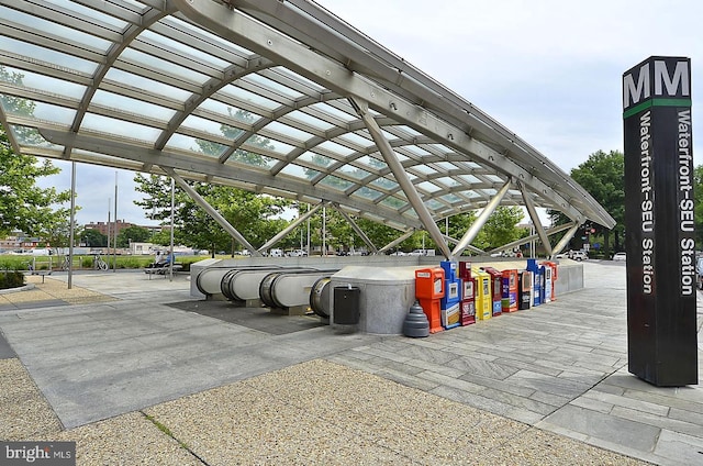 view of car parking