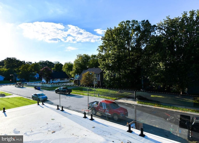 view of road