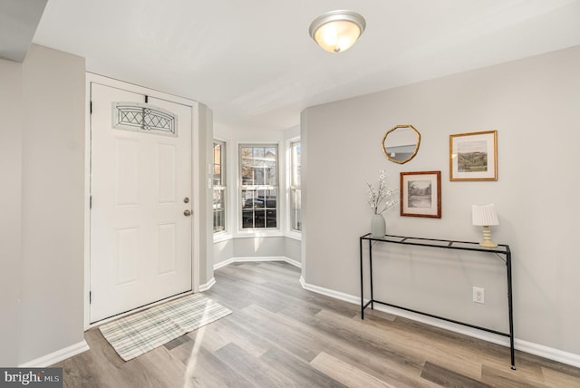28 W Main St, Fairfield, PA 17320 - foyer with wood finished floors and baseboards