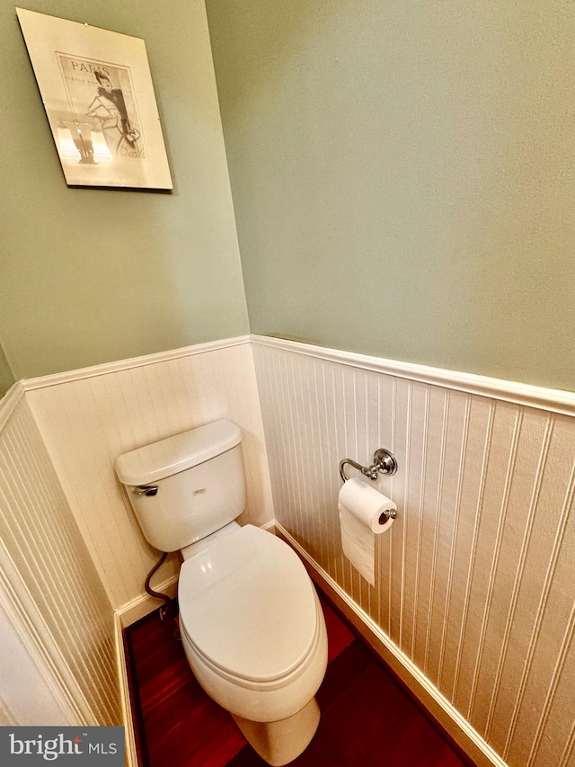 bathroom with toilet