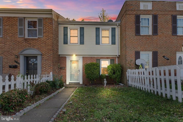 view of townhome / multi-family property