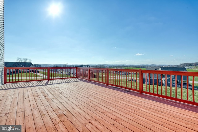 view of deck