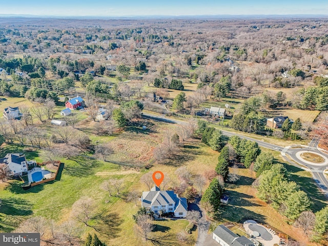 aerial view