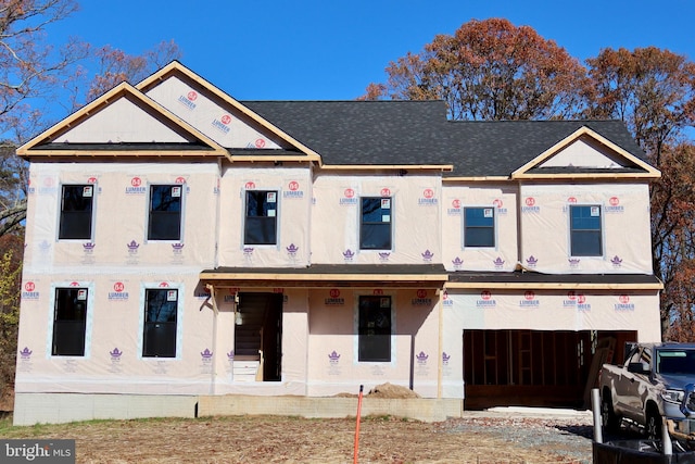 view of property under construction