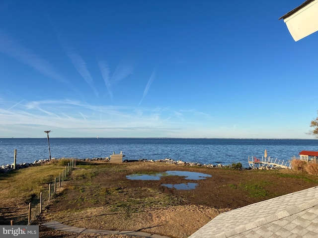 view of water feature