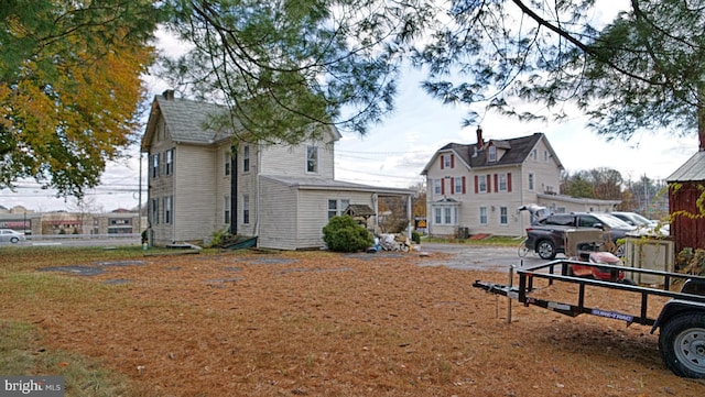 view of front of house