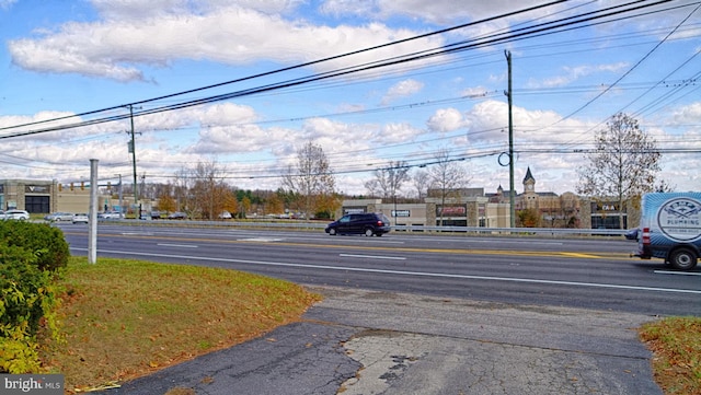 view of road