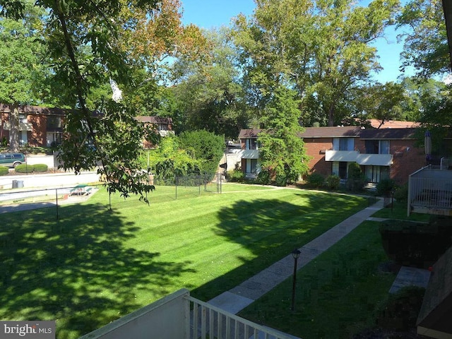 view of yard