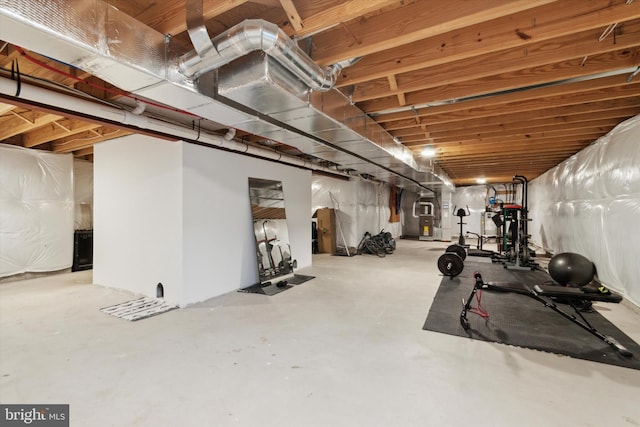 view of workout room